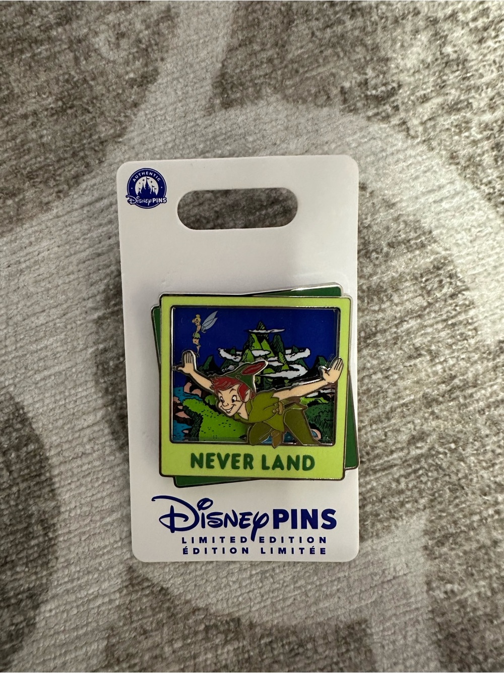 Disney Neverland - Peter Pan 2026 DISNEY DESTINATIONS PIN Limited Edition